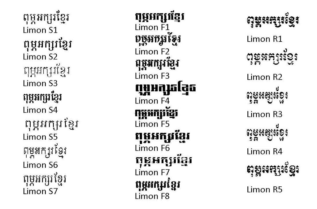 khmer keyboard limon