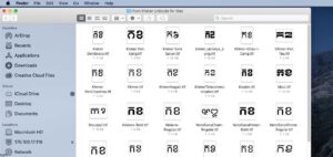 All Khmer Unicode fonts for Mac OS. font Khmer Unicode for Mac