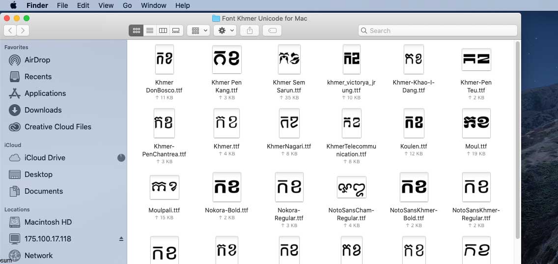 free download khmer font for mac